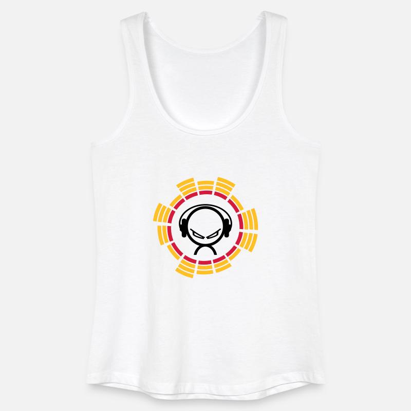 DJ - Women’s Organic Tank Top - white