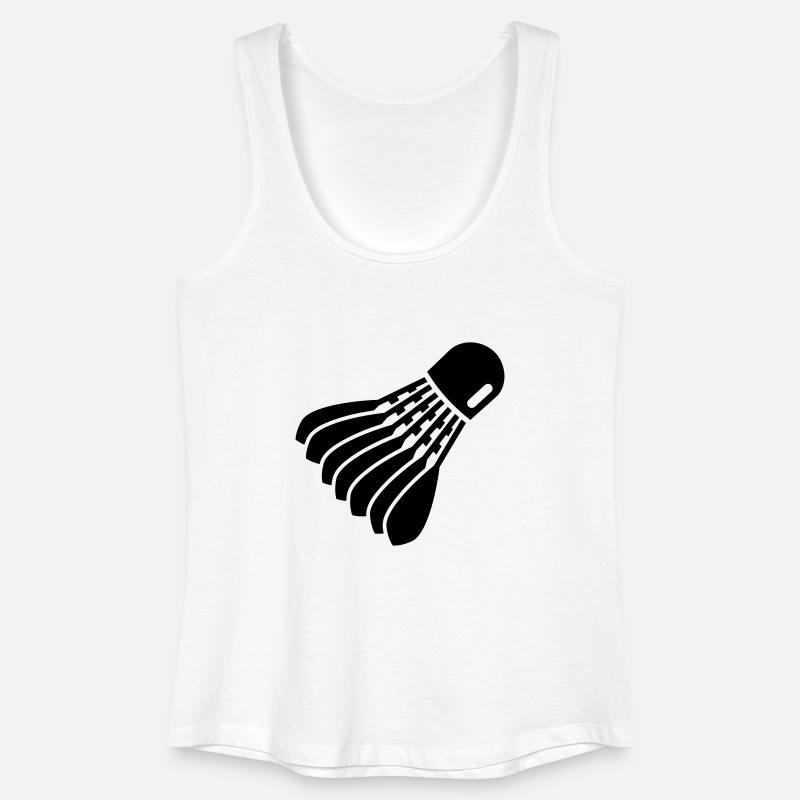 Badminton - Top da donna ecologico - bianco