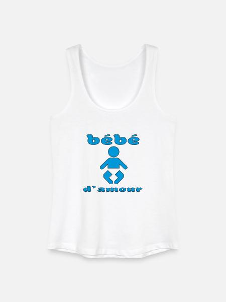 Liebe Baby - Frauen Bio Tank Top - Weiß