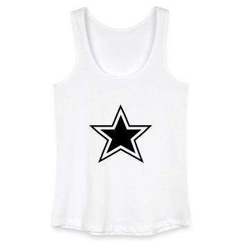 stern - Frauen Bio Tank Top - Weiß - Vorne