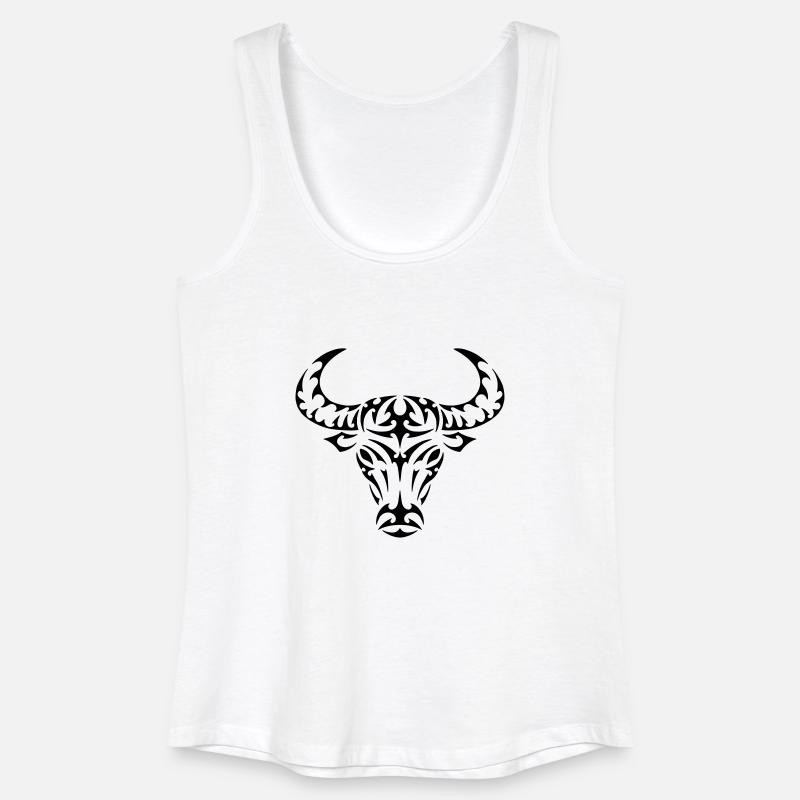 Taurus - Women’s Organic Tank Top - white