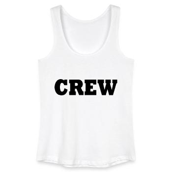 Crew - Débardeur bio Femme - blanc - Devant