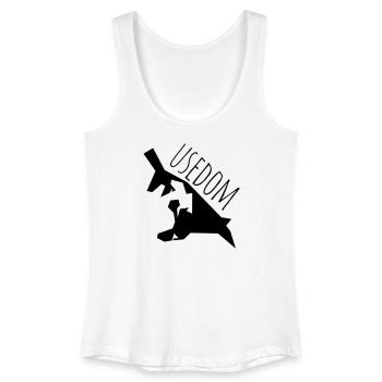 usedom - Women’s Organic Tank Top - white - Front