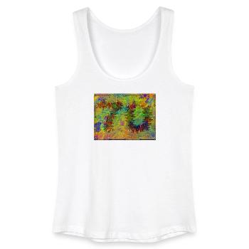 70th birthday - Women’s Organic Tank Top - white - Front