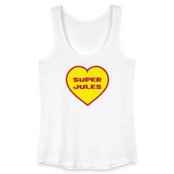 Super jules - Frauen Bio Tank Top - Weiß - Vorne