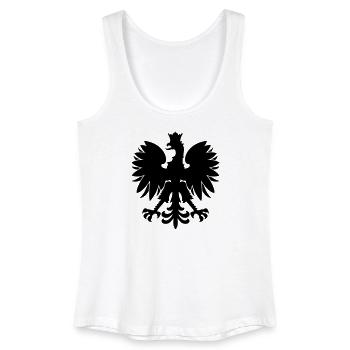 Polen - Frauen Bio Tank Top - Weiß - Vorne