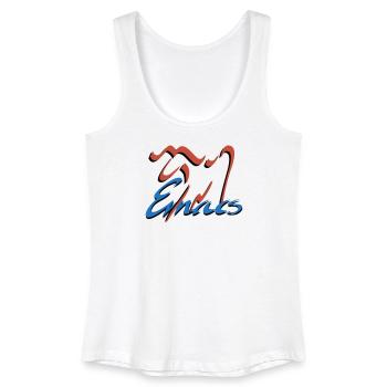 Emacs Programmierung Linux - Frauen Bio Tank Top - Weiß - Vorne