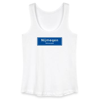 Nijmegen Ortsschild - Frauen Bio Tank Top - Weiß - Vorne