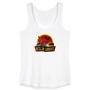 Berlin Kater - Frauen Bio Tank Top - Weiß - Vorne