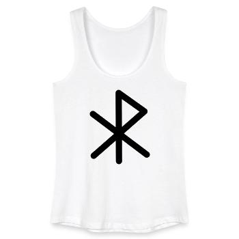 Amour Runes Vikings AMOUR - Débardeur bio Femme - blanc - Devant