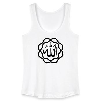 Allah logo - Women’s Organic Tank Top - white - Front