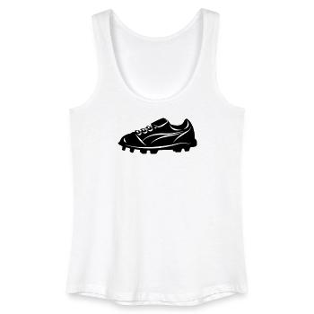 football boot - Women’s Organic Tank Top - white - Front
