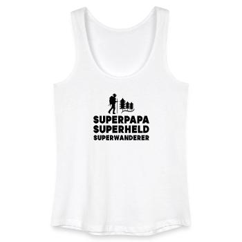 Wandern Wanderer Statement Bergwanderung Natur - Frauen Bio Tank Top - Weiß - Vorne