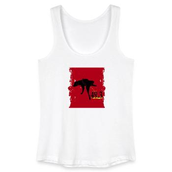 49.3 - Frauen Bio Tank Top - Weiß - Vorne