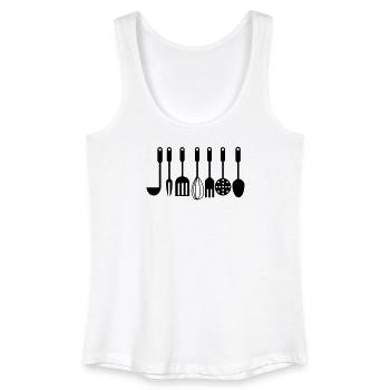 Kitchen utensils - Women’s Organic Tank Top - white - Front