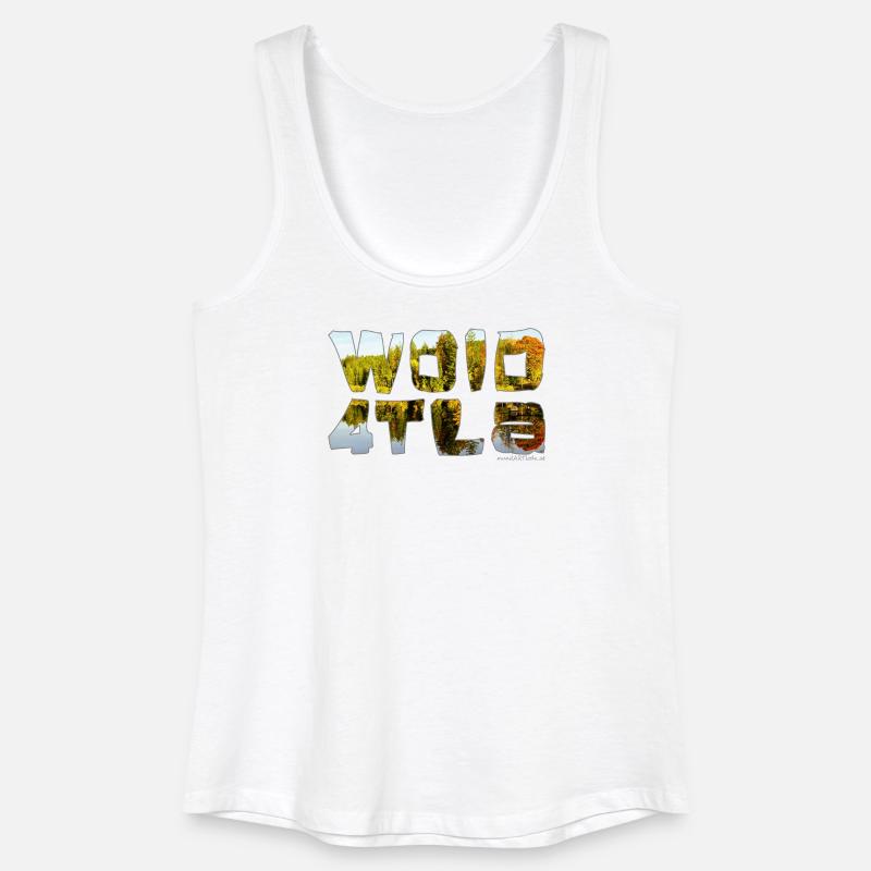 woid4tla - Wald4tler, Austrian dialect - Women’s Organic Tank Top - white