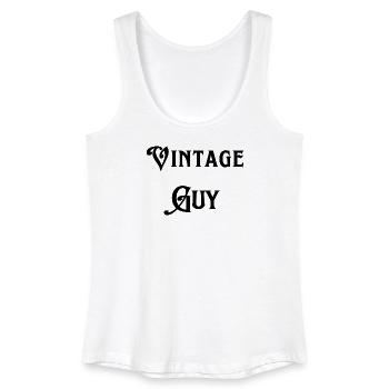 Vintage Guy - Women’s Organic Tank Top - white - Front