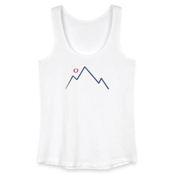 Soleil de montagne - Débardeur bio Femme - blanc - Devant