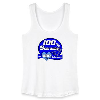 Auto Tuning Schrauber Kult Shirt Leidenschaft (25) - Frauen Bio Tank Top - Weiß - Vorne