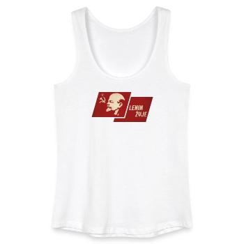 Lenin lebt - Frauen Bio Tank Top - Weiß - Vorne