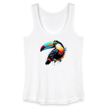 Toucan - Women’s Organic Tank Top - white - Front