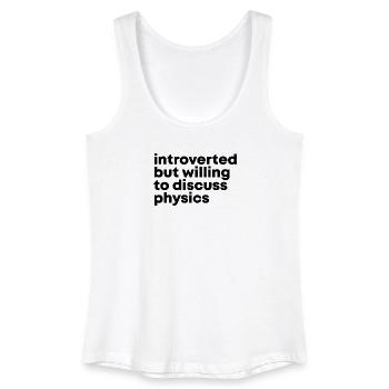 Physics - Women’s Organic Tank Top - white - Front