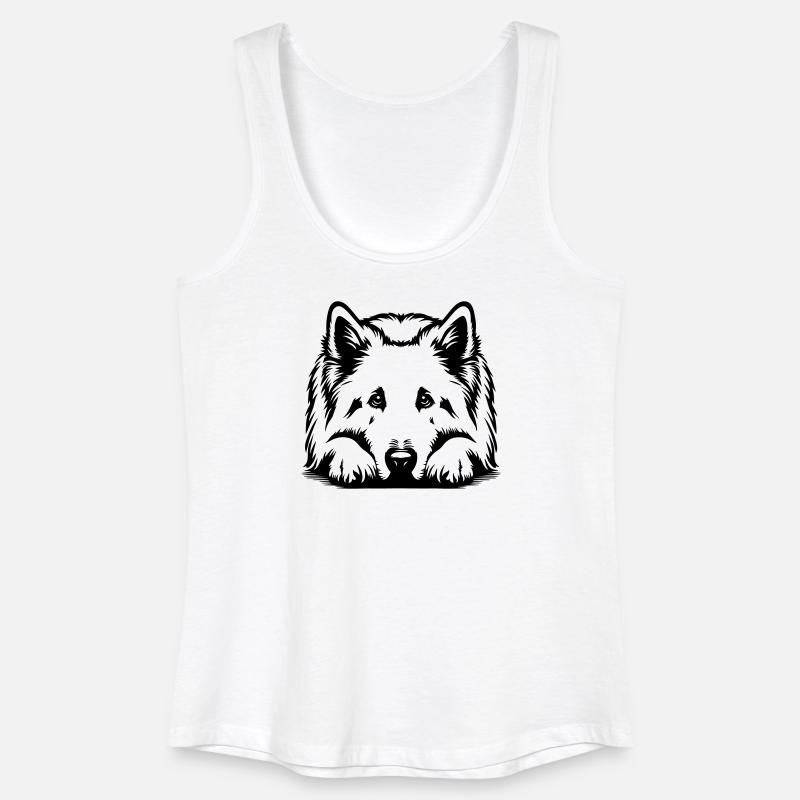 Schweizer Schäferhund - Frauen Bio Tank Top - Weiß