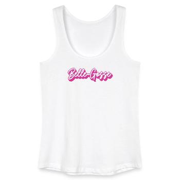 Schönes Kinderskript Pink - Frauen Bio Tank Top - Weiß - Vorne