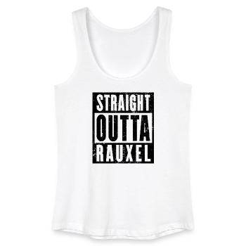 Rauxel, Ruhrgebiet, Ruhrpott, Castrop-Rauxel - Frauen Bio Tank Top - Weiß - Vorne
