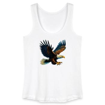 Eagle - Women’s Organic Tank Top - white - Front