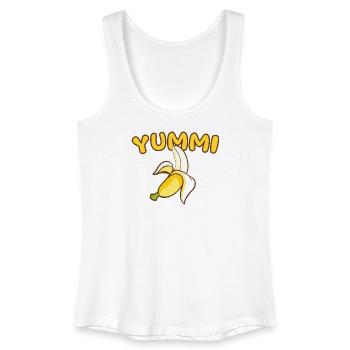 YUMMI - Geschmacksache - Frauen Bio Tank Top - Weiß - Vorne