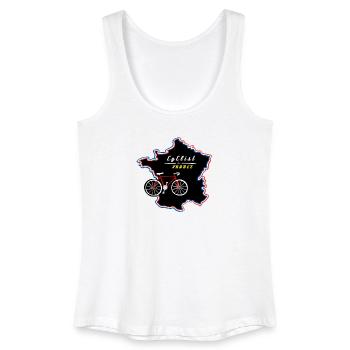 Le Tour - Frauen Bio Tank Top - Weiß - Vorne