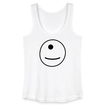 Geometrisches Mandala Muster - Frauen Bio Tank Top - Weiß - Vorne