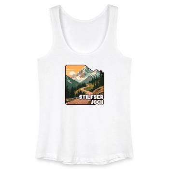 Col du Stelvio - Débardeur bio Femme - blanc - Devant
