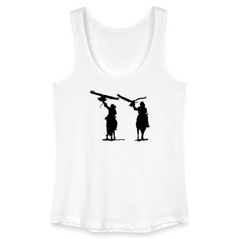 Chasseur - Débardeur bio Femme - blanc - Devant