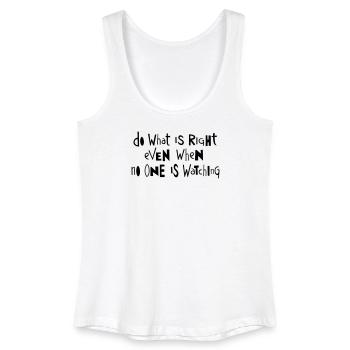 Tun Sie, was ... von Cean - Frauen Bio Tank Top - Weiß - Vorne