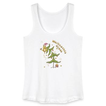 Weihnachtsstress - Frauen Bio Tank Top - Weiß - Vorne