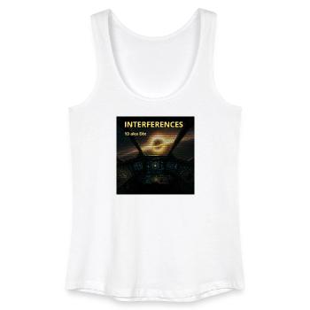 Nebula-Cockpit-Interferenz - Frauen Bio Tank Top - Weiß - Vorne
