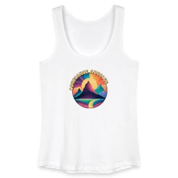 Absolute Trust Regenbogenberge - Frauen Bio Tank Top - Weiß - Vorne