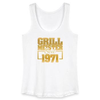 Grillades 1 - Débardeur bio Femme - blanc - Devant