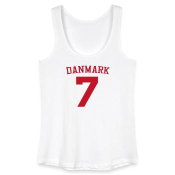 Denmark 7 Sport Design - Women’s Organic Tank Top - white - Front