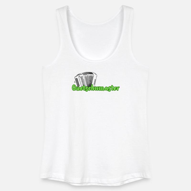 Quetschnmaster  - Frauen Bio Tank Top - Weiß
