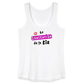 Tantes Liebling - Frauen Bio Tank Top - Weiß - Vorne