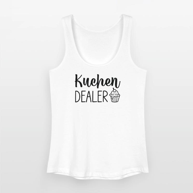 Kuchen Cupcake Script Logo Women’s Organic Tank Top