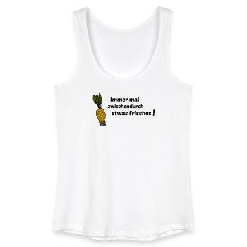 Always something fresh - Women’s Organic Tank Top - white - Front