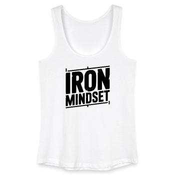 Iron Mindset - Women’s Organic Tank Top - white - Front