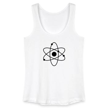Atom - Frauen Bio Tank Top - Weiß - Vorne