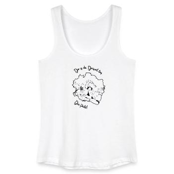 Do is de Deiwel los - Frauen Bio Tank Top - Weiß - Vorne