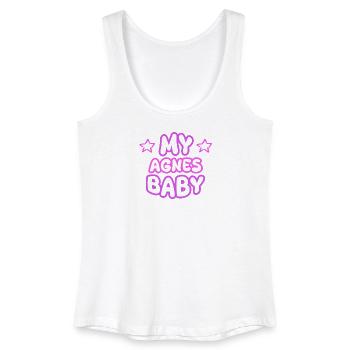 Geschenk für Agnes - Frauen Bio Tank Top - Weiß - Vorne