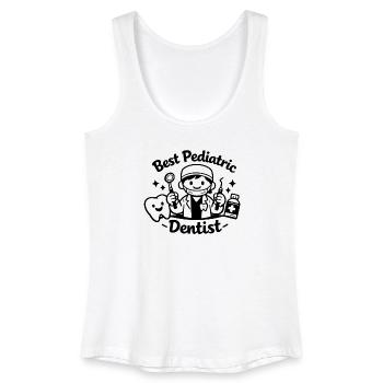 Bester Kinderzahnarzt - Frauen Bio Tank Top - Weiß - Vorne